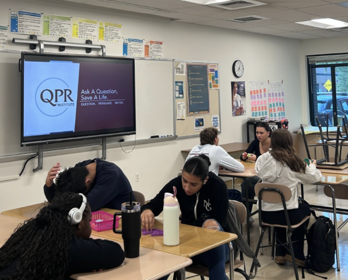 QPR Training takes place in junior health classes this week 